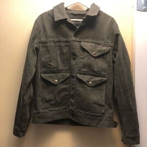 Filson Otter Green Cruiser Trucker Jacket (M)